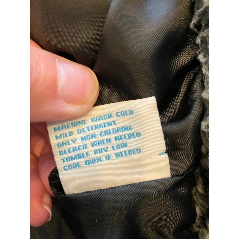 C&C California Oversized Full Zip Teddy Sherpa Fleece Large Pockets Large NWOT - Picture 7 of 7
